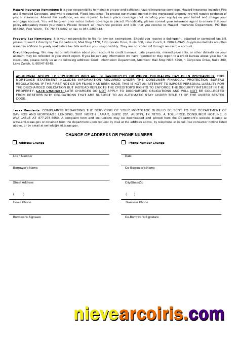 Paraguay Banco Continental S.A.E.C.A. mortgage statement 3